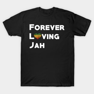 Forever Loving Jah, Rasta, Prayer, Rastafarian T-Shirt